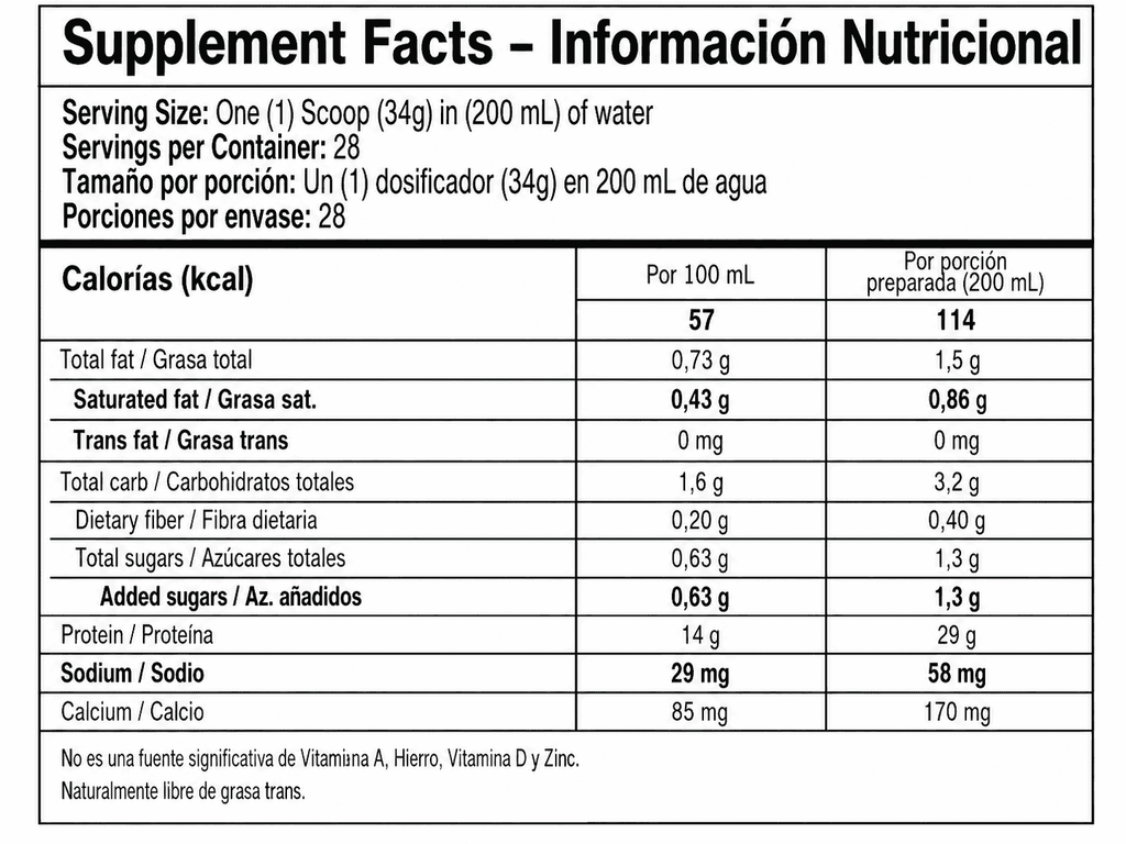 WHEY ISOLATE